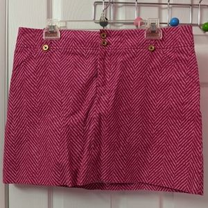 Lilly Pulitzer Size 10 Pink Mini Skirt
